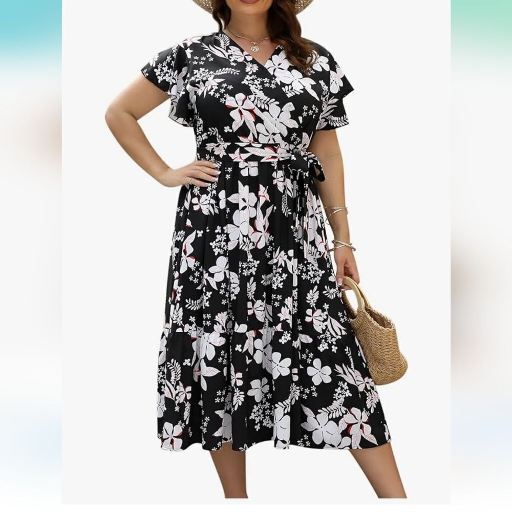 Celkuser Plus Size 22 Maxi Dress - Picture 13 of 13